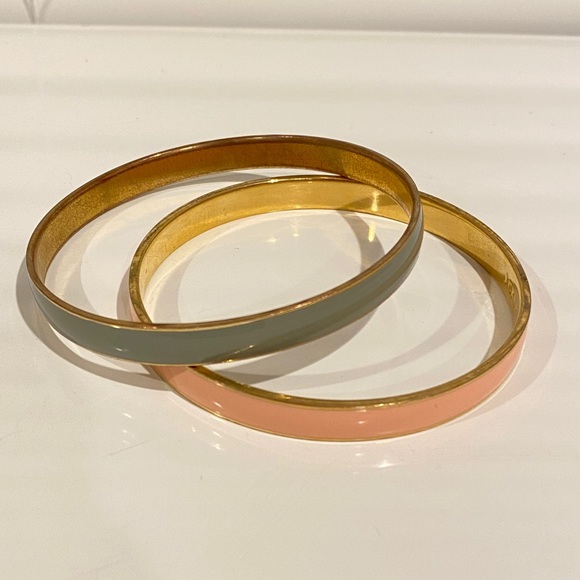 J. Crew Jewelry - J Crew Enamel Bangle Set